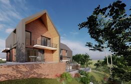 Casa Individuala in Popesti, 4 camere, Baciu 180mp utili cu 500mp teren cu posibilitate de finisare