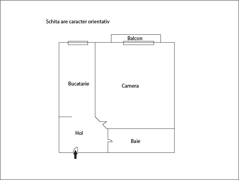 Garsonieră de vânzare Marasti - 13787AV | BLITZ Cluj-Napoca | Poza1