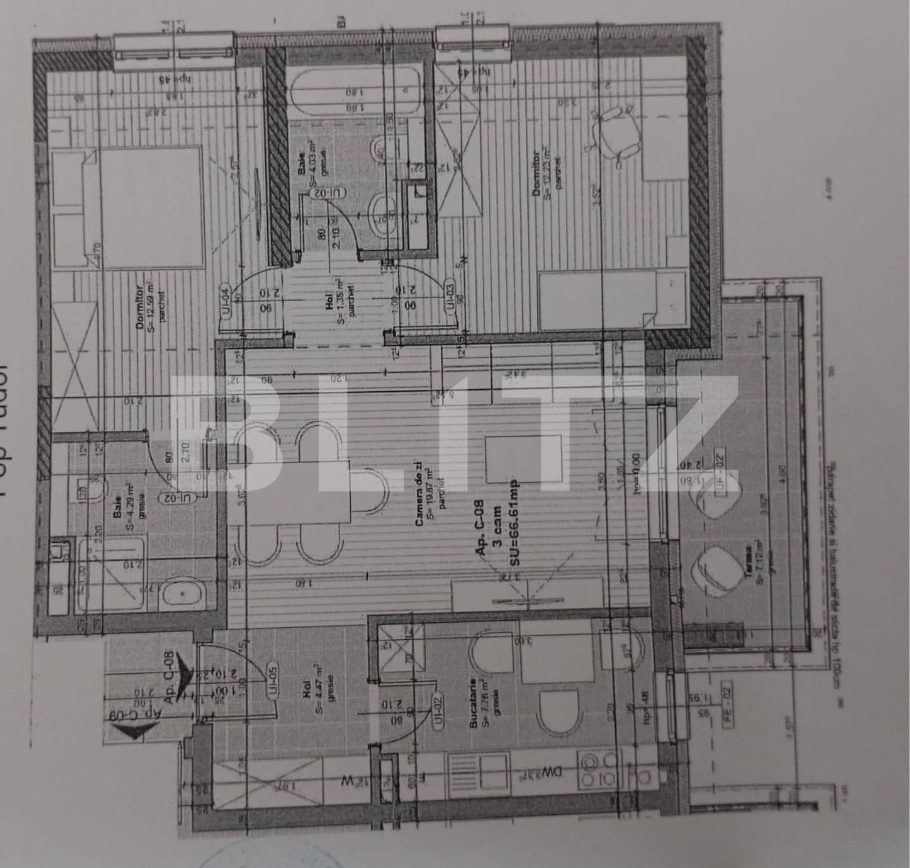 Apartament de vânzare 3 camere Gheorgheni - 137901AV | BLITZ Cluj-Napoca | Poza1