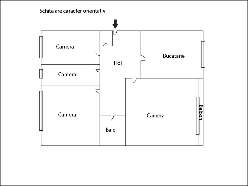 Apartament de vânzare 4 camere Plopilor - 13796AV | BLITZ Cluj-Napoca | Poza1