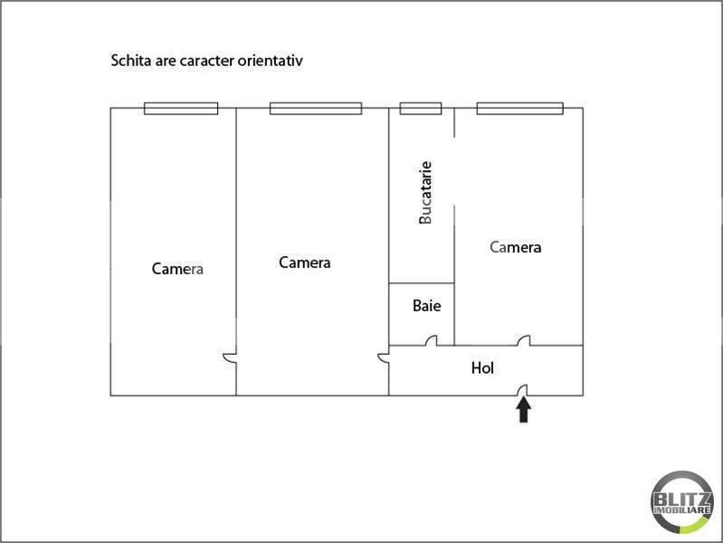 Apartament de vânzare 3 camere Gheorgheni - 13803AV | BLITZ Cluj-Napoca | Poza6