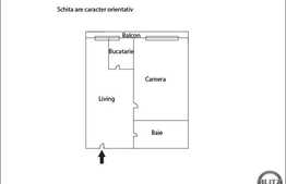 2 camere, 57 mp, TERASA de 26 mp, mobilier nou, zona Sub Cetate! Garaj subteran!