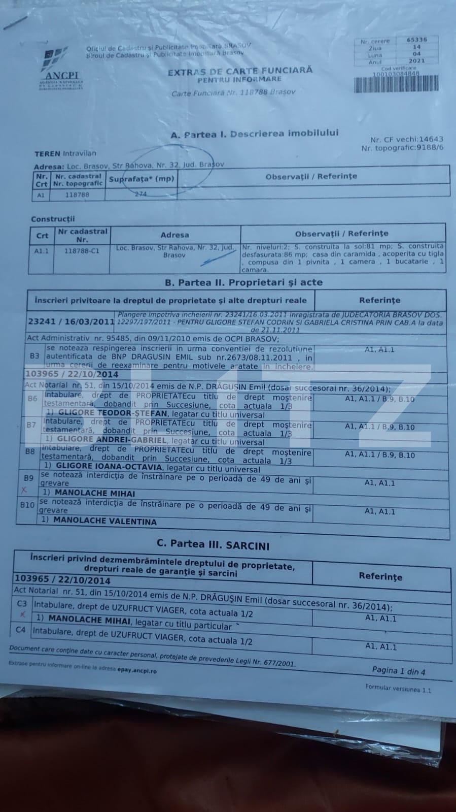 Casa de vânzare 2 camere Brasovul Vechi - 138292CV | BLITZ Brașov | Poza1