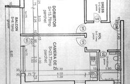 Apartament de 2 camere decomandate, 55mp utili, zona Petrom, Baciu