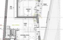 3 camere, 109,08 mp utili, 2 terase, semifinisat, zona centrala!