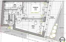 3 camere, 109,08 mp utili, 2 terase, semifinisat, zona centrala!