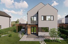 Casa individuala 110mp, situata intr-un ansamblu modern  in Mihai Viteazu