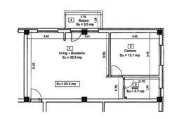 Apartament PREMIUM ultrafinisat: 2 camere, 57 mp, garaj subteran, zona Vivo!