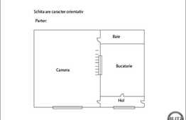 1 camera, 30 mp, decomandat, loc de parcare, zona strazii Traian