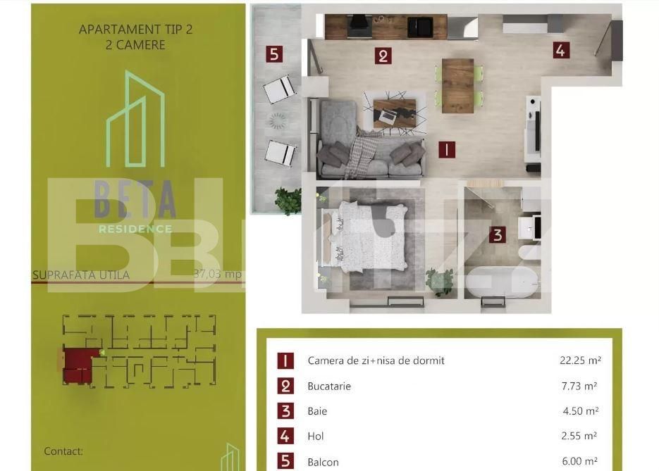 Apartament de vânzare 2 camere Iris - 138523AV | BLITZ Cluj-Napoca | Poza11