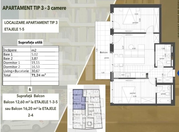 Apartament de vânzare 3 camere Semicentral - 138615AV | BLITZ Cluj-Napoca | Poza5