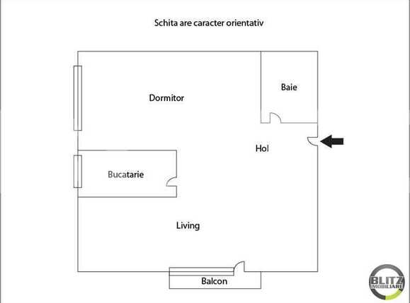 Apartament de vânzare 2 camere Dambul Rotund - 13866AV | BLITZ Cluj-Napoca | Poza1