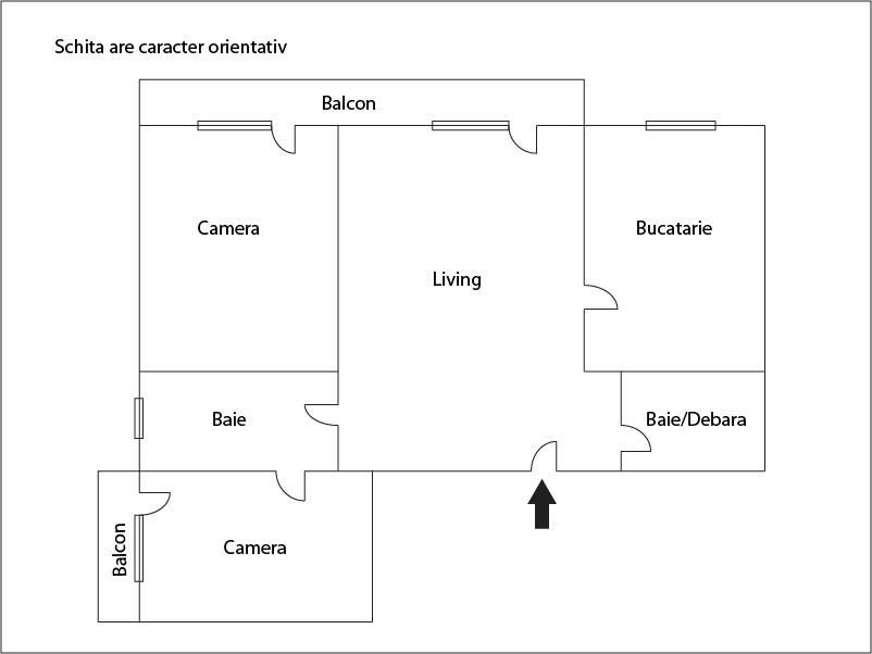 Apartament de vânzare 3 camere Dambul Rotund - 13867AV | BLITZ Cluj-Napoca | Poza1