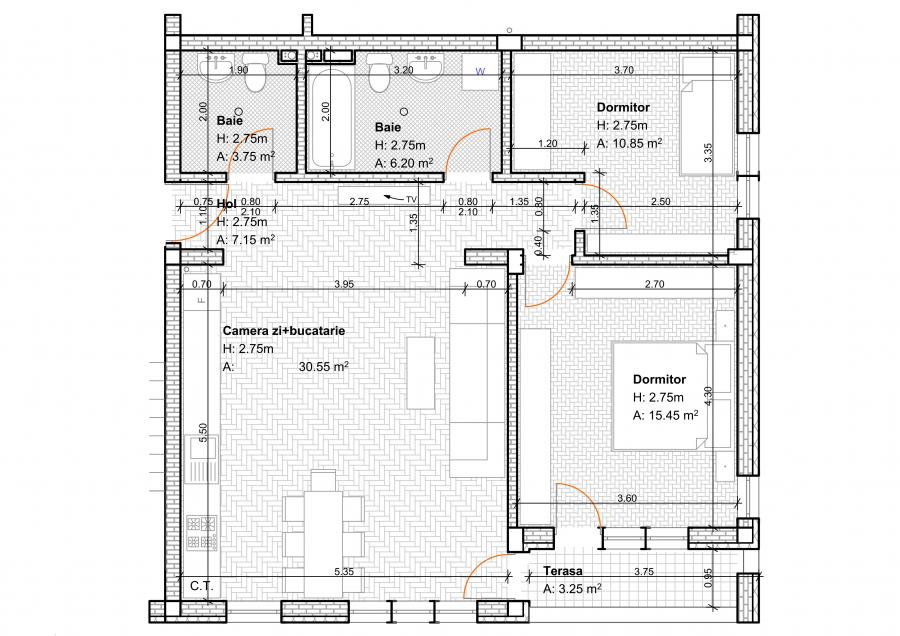 Apartament de vânzare 3 camere Floreşti - 13871AV | BLITZ Cluj-Napoca | Poza1