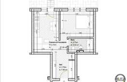 1 camera, 39.15 mp, finalizare 2015, zona Poligonului! Parcare optionala!