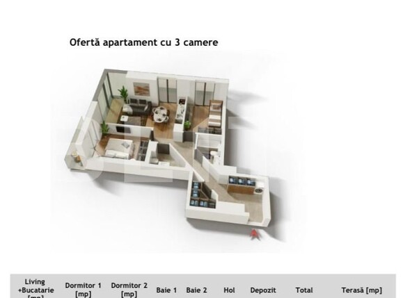 Apartament de vânzare 3 camere Central - 138757AV | BLITZ Cluj-Napoca | Poza9