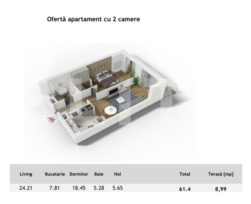 Apartament de vânzare 2 camere Central - 138760AV | BLITZ Cluj-Napoca | Poza9
