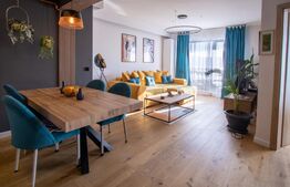  Apartament cu 4 camere și 96,6 mp utili, cu 3 terase, dispus pe două nivele