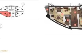 Penthouse in cel mai inalt bloc de locuinte din Romania, West City Tower