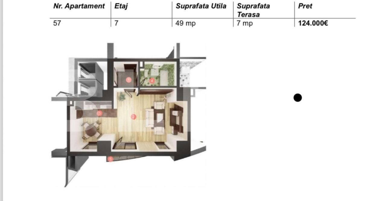 Garsonieră de vânzare Manastur - 138818AV | BLITZ Cluj-Napoca | Poza2