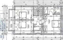 Duplex semifinisat de 132 mp eficient compartimentați localizat în Sânnicoară