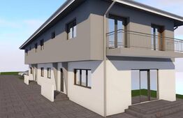 Duplex semifinisat de 132 mp eficient compartimentați localizat în Sânnicoară