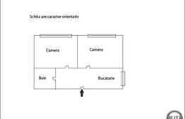 2 camere, 49 mp, 2 balcoane, zona Tineretului! Acces restrictionat! Cu parcare!