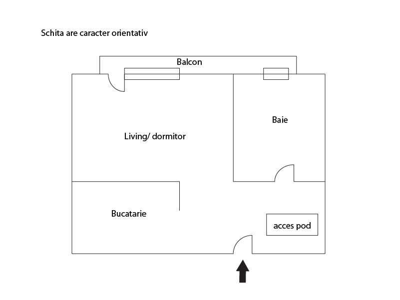 Garsonieră de vânzare Floreşti - 13896AV | BLITZ Cluj-Napoca | Poza1