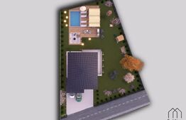 Teren cu autorizatie de constructie, 4400 mp, utilitati, zona Salistea Noua