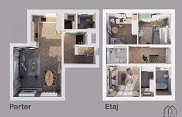 Teren cu autorizatie de constructie, 4400 mp, utilitati, zona Salistea Noua