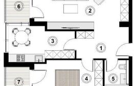 Apartament , 2 camere, 58mp, zona baza sportiva Gheorgheni