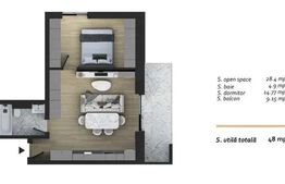 0 Comision! Cel mai ieftin ansamblu din Cluj! 2 camere, finisat, zona Oasului