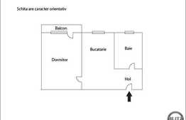 Garsoniera confort sporit, 43 mp, balcon, zona strazii Eroilor! Mobilata!