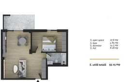 0 Comision! Cel mai ieftin ansamblu din Cluj! 2 camere, finisat, zona Oasului