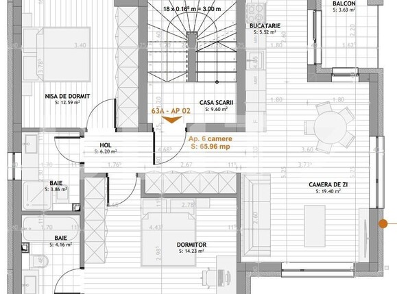 Apartament de vânzare 3 camere Someseni - 139255AV | BLITZ Cluj-Napoca | Poza5