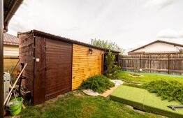 Casa 3 camere, teren 530mp, complet mobilată și utilată