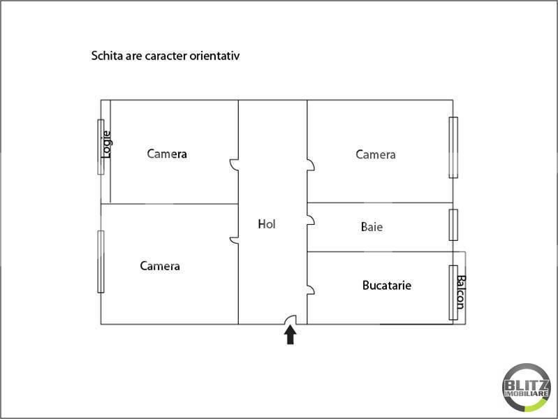 Apartament de vânzare 3 camere Gheorgheni - 13936AV | BLITZ Cluj-Napoca | Poza10