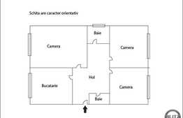 3 camere, 65 mp, decomandat, boxa, zona strazii Titulescu