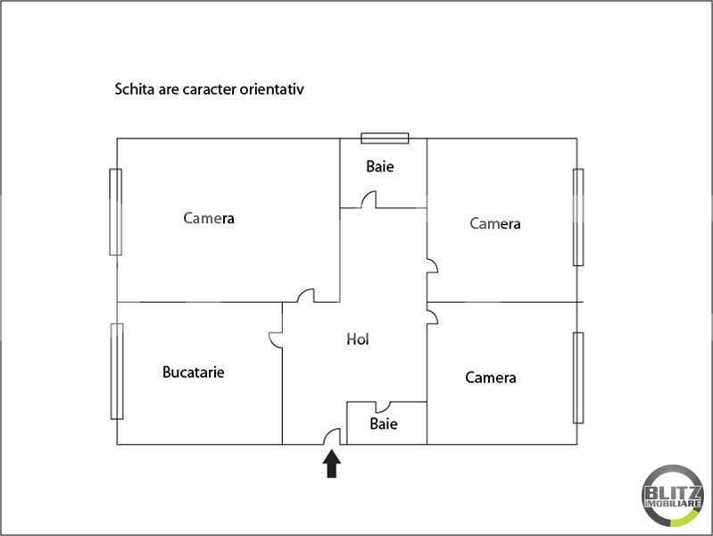 Apartament de vânzare 3 camere Gheorgheni - 13938AV | BLITZ Cluj-Napoca | Poza4