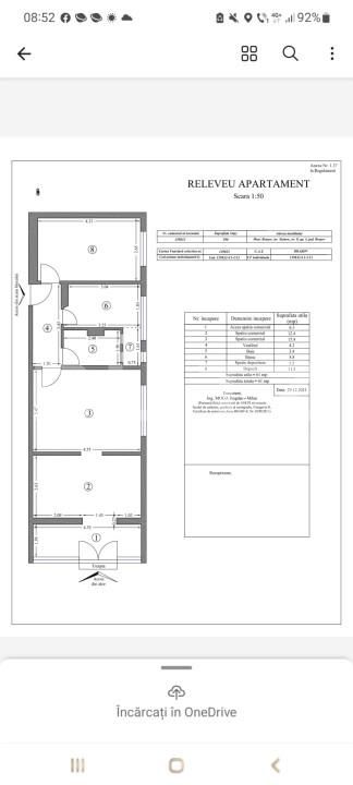 Apartment 3 camere(Str Saturn)