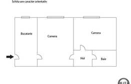2 camere, 30 mp, etaj intermediar, zona strazii Constantin Brancoveanu