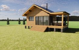 Teren și cabana de vânzare - 1900 mp  Magura 