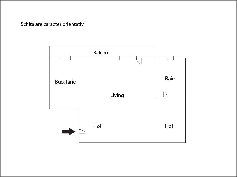Garsonieră de vânzare Floreşti - 13954AV | BLITZ Cluj-Napoca | Poza1