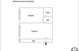 2 camere, 31 mp, zona strazii Constantin Brancoveanu!