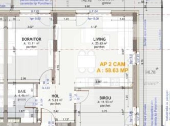 Apartament de vânzare 3 camere Floreşti - 139623AV | BLITZ Cluj-Napoca | Poza2