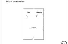 Garsoniera, 22 mp utili, complet mobilata, zona centrala!