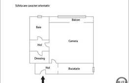 1 camera, 39 mp utili, mobilat partial, zona strazii Aleea Bizusa