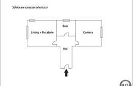 Apartament 2 camere, imobil nou, etaj intermediar, zona linistita!