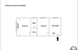 2 camere, semidecomandat, mobilat, A.C, parcare, zona Iulius Mall!