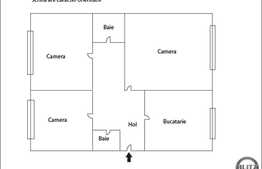 Vanzare 3 camere, 67 mp, izolat termic, zona strazii Ariesului